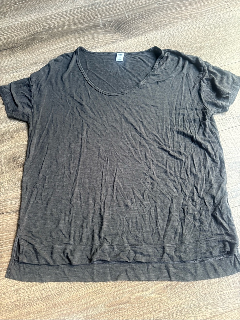 Classic Charcoal Old Navy Luxe Women’s Short Sleeve Tee